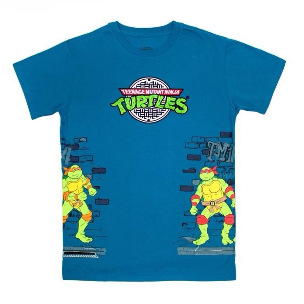 Teenage Mutant Ninja Turtles Straight From The Sewer Graphic Tee Size Medium